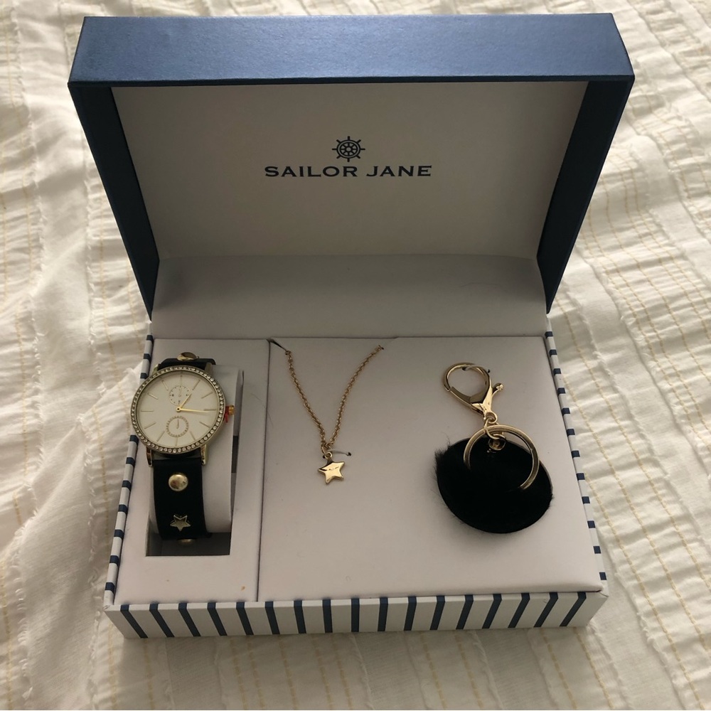 Sailor Jane Watch & Necklace Box Set